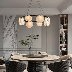 Trinidad Alabaster Chandelier - YhLamps