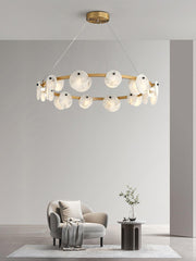 Trinidad Alabaster Chandelier - YhLamps