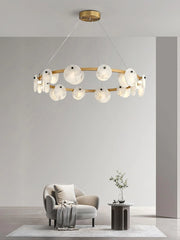 Trinidad Alabaster Chandelier - YhLamps