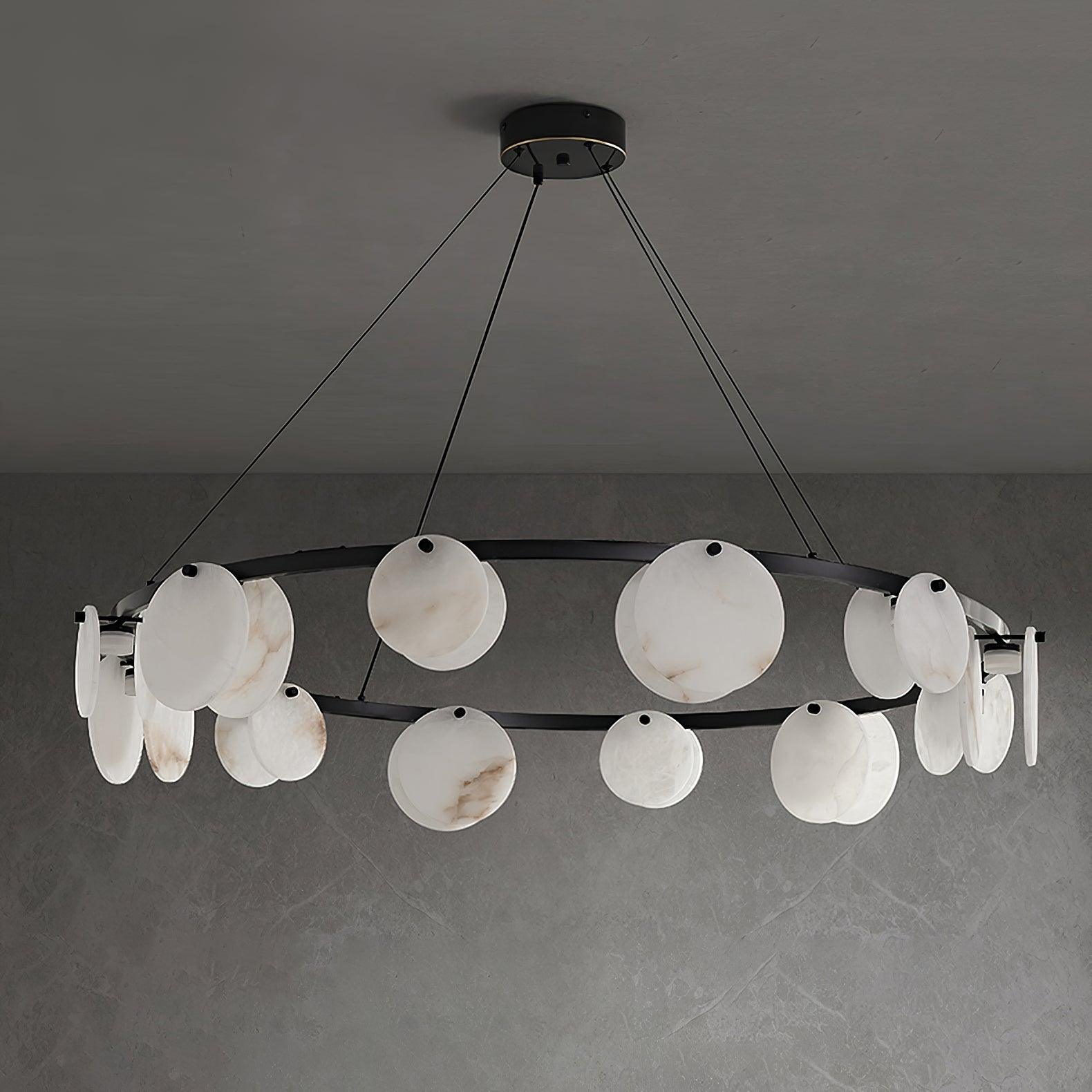 Trinidad Alabaster Chandelier - YhLamps