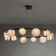 Trinidad Alabaster Chandelier - YhLamps