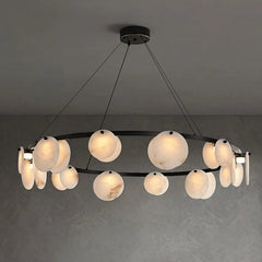 Trinidad Alabaster Chandelier - YhLamps