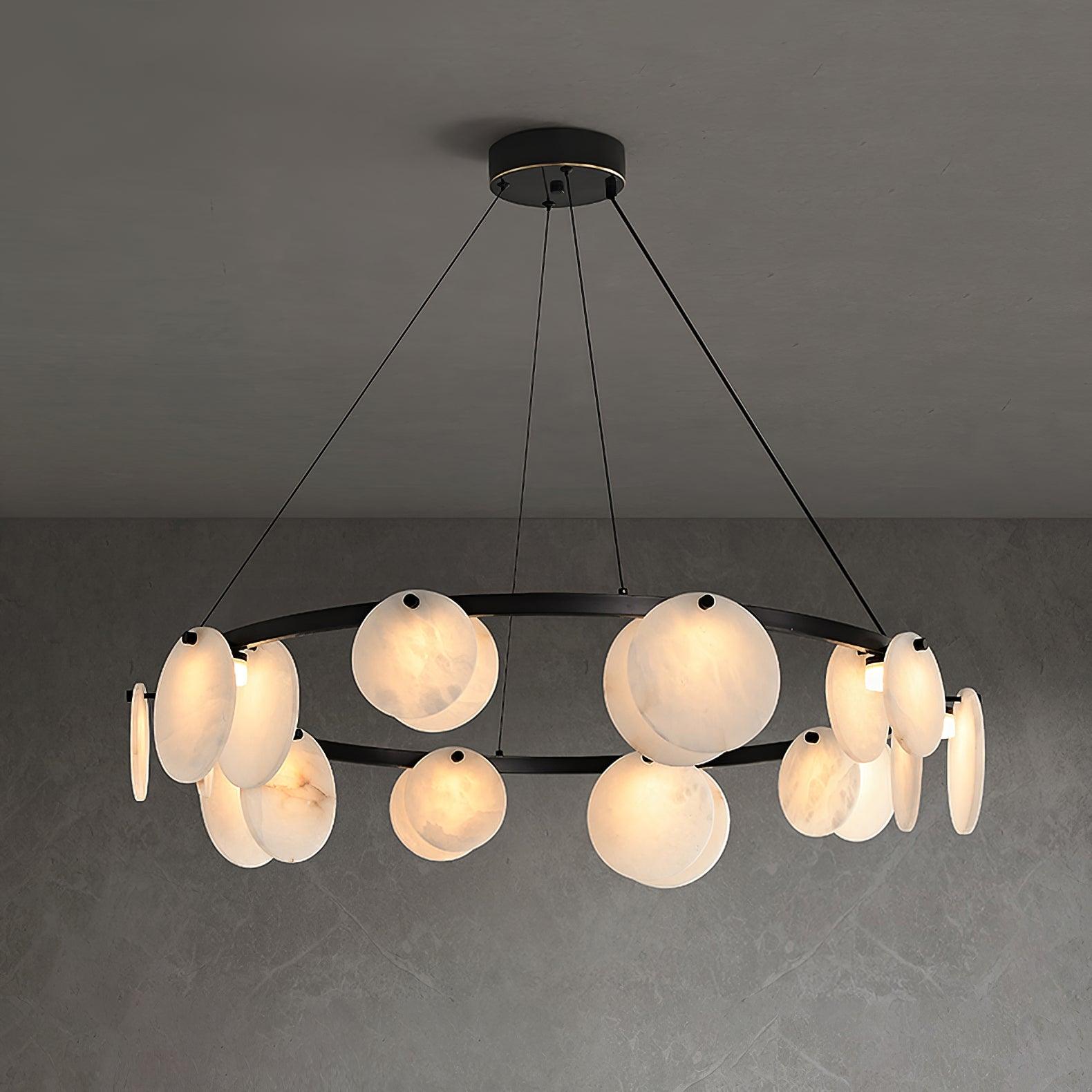 Trinidad Alabaster Chandelier - YhLamps