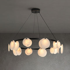 Trinidad Alabaster Chandelier - YhLamps