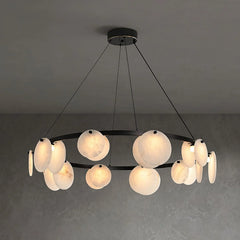 Trinidad Alabaster Chandelier - YhLamps