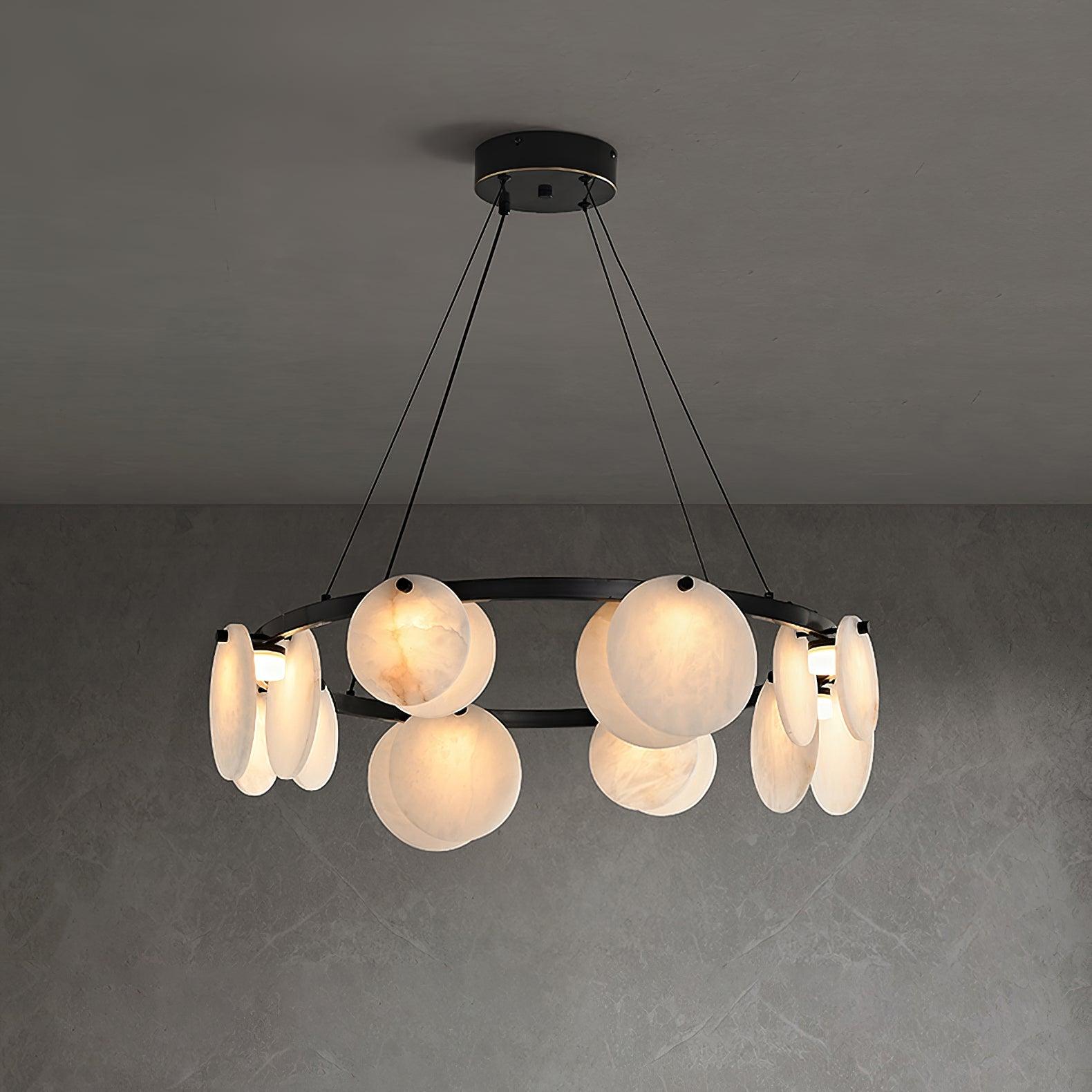 Trinidad Alabaster Chandelier - YhLamps