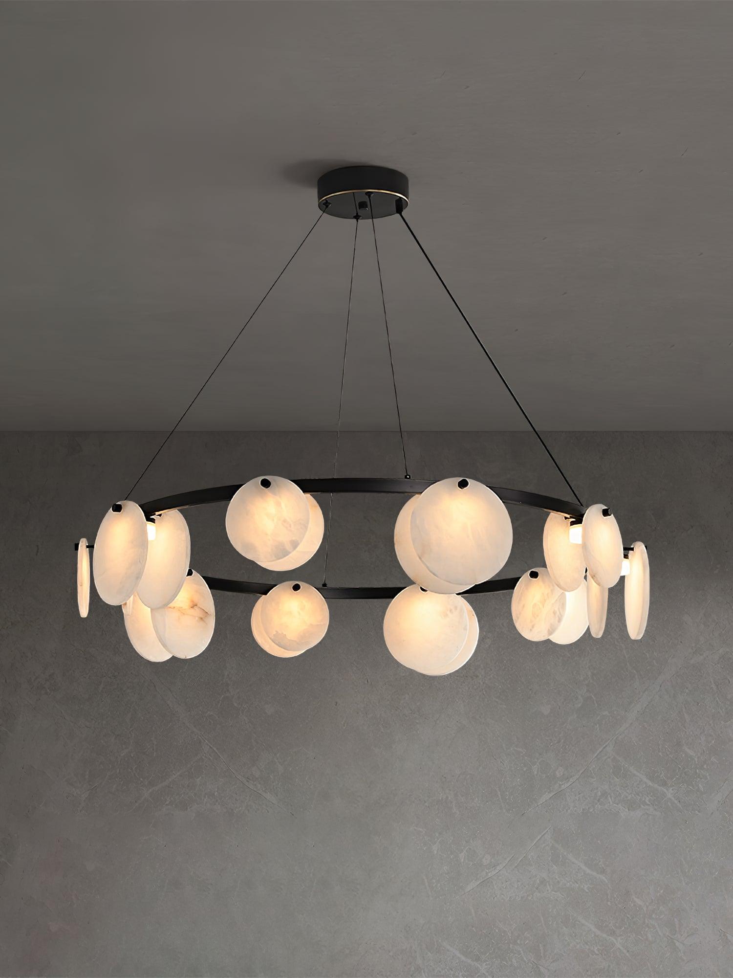 Trinidad Alabaster Chandelier - YhLamps