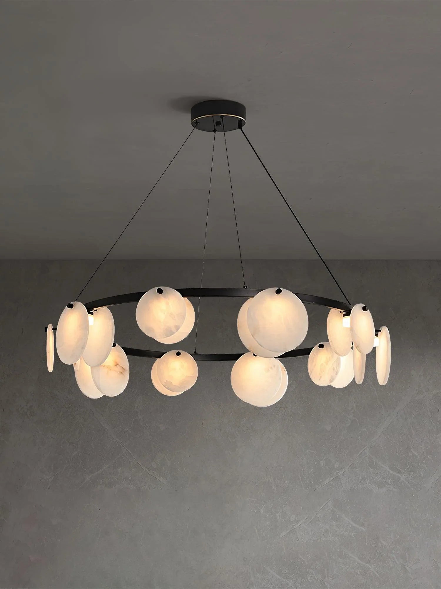 Trinidad Alabaster Chandelier - YhLamps