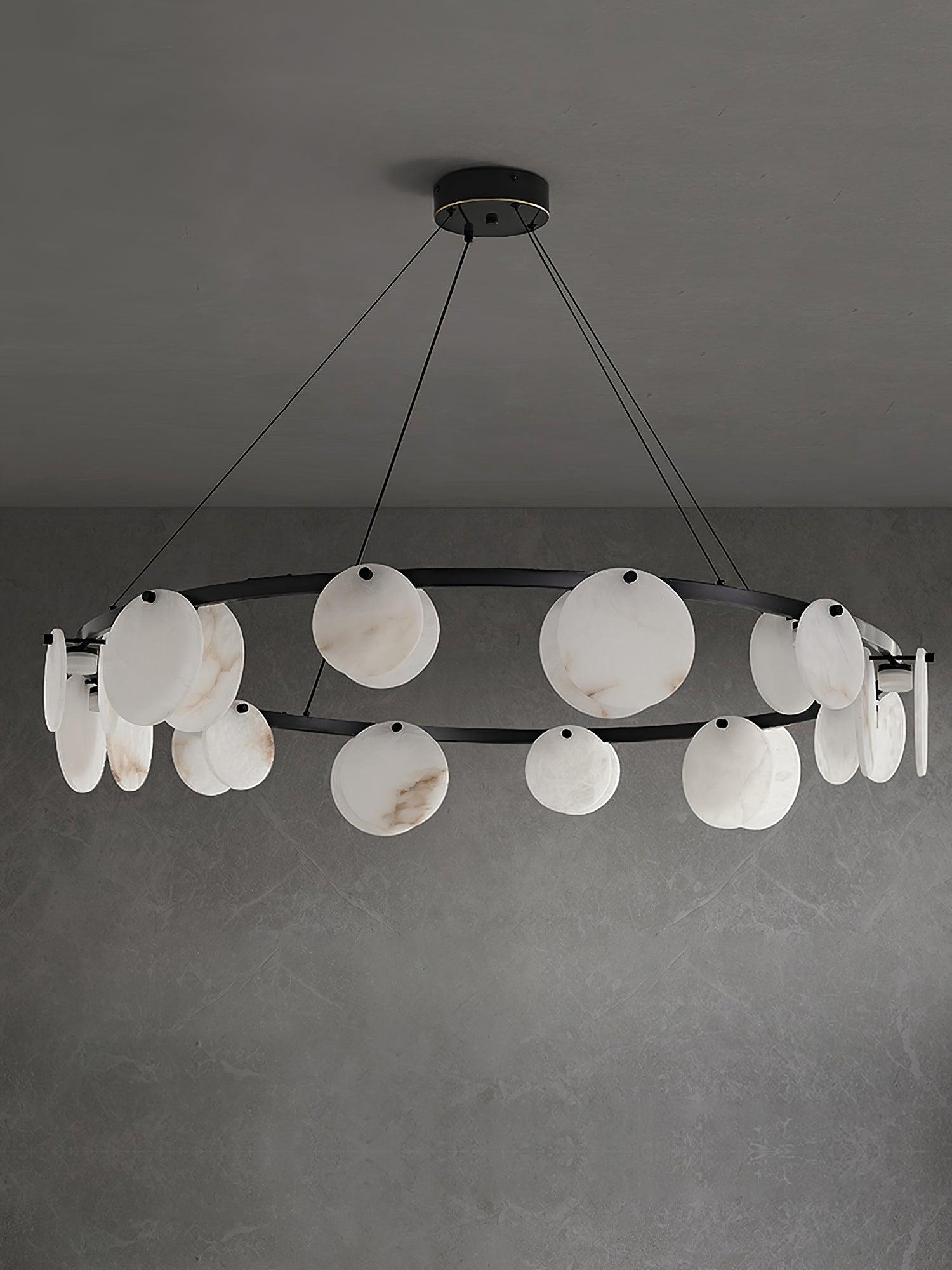 Trinidad Alabaster Chandelier - YhLamps
