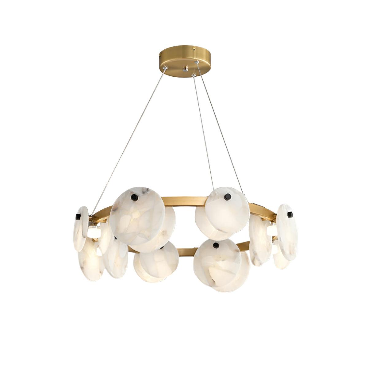 Trinidad Alabaster Chandelier - YhLamps