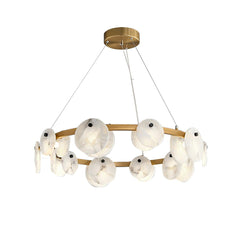 Trinidad Alabaster Chandelier - YhLamps