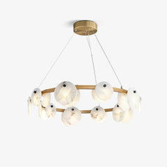 Trinidad Alabaster Chandelier - YhLamps