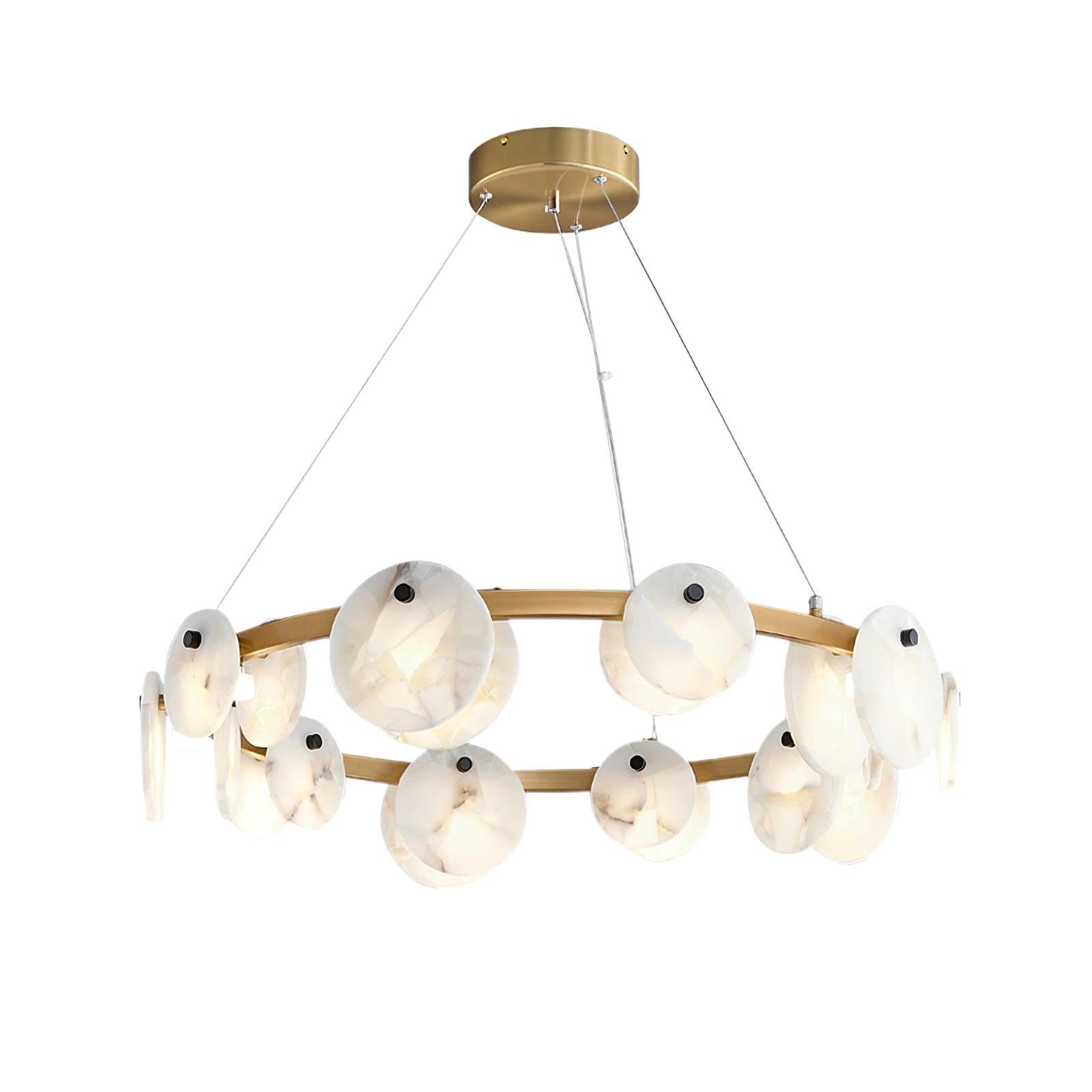 Trinidad Alabaster Chandelier - YhLamps