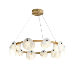 Trinidad Alabaster Chandelier - YhLamps