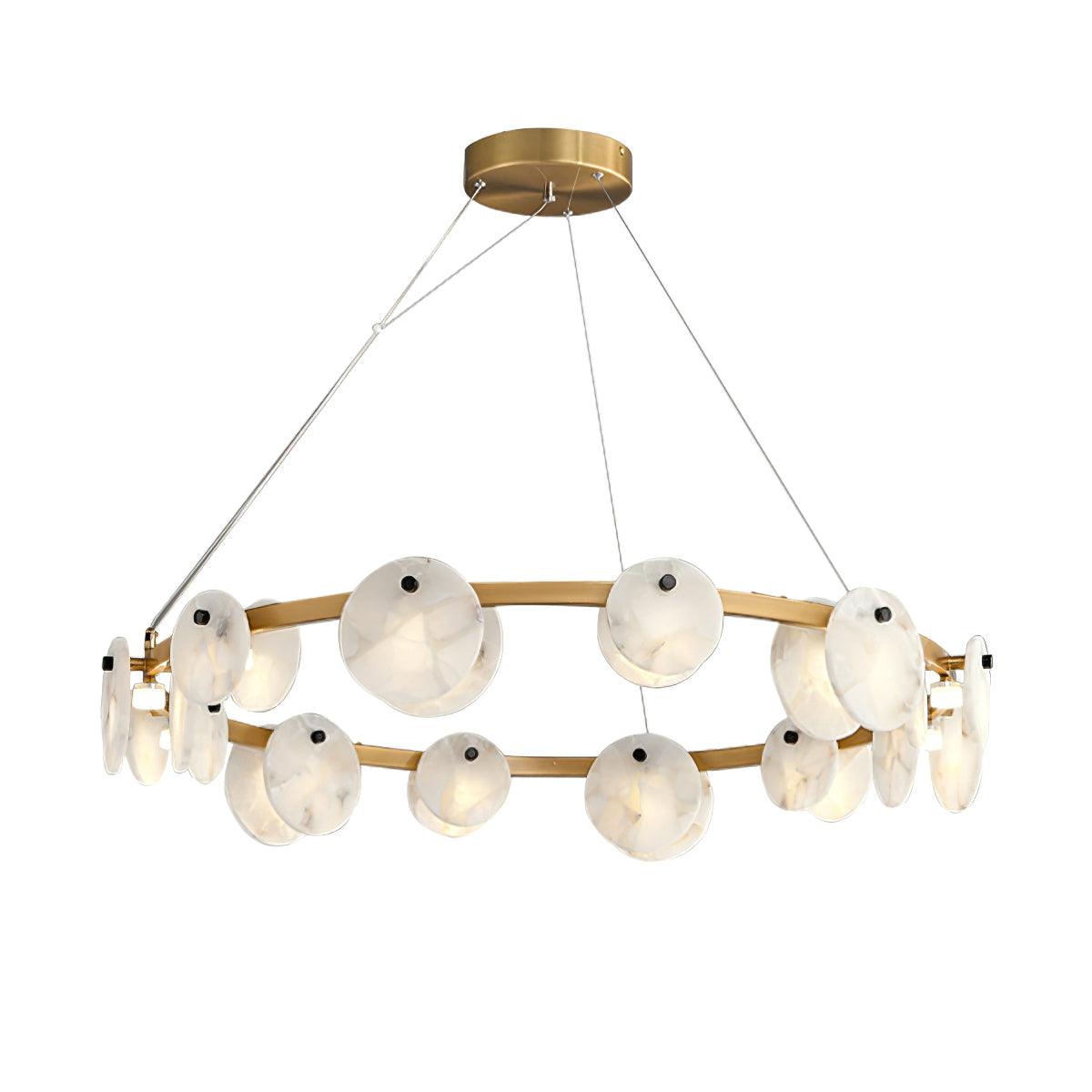 Trinidad Alabaster Chandelier - YhLamps