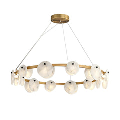 Trinidad Alabaster Chandelier - YhLamps