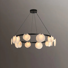 Trinidad Alabaster Chandelier - YhLamps