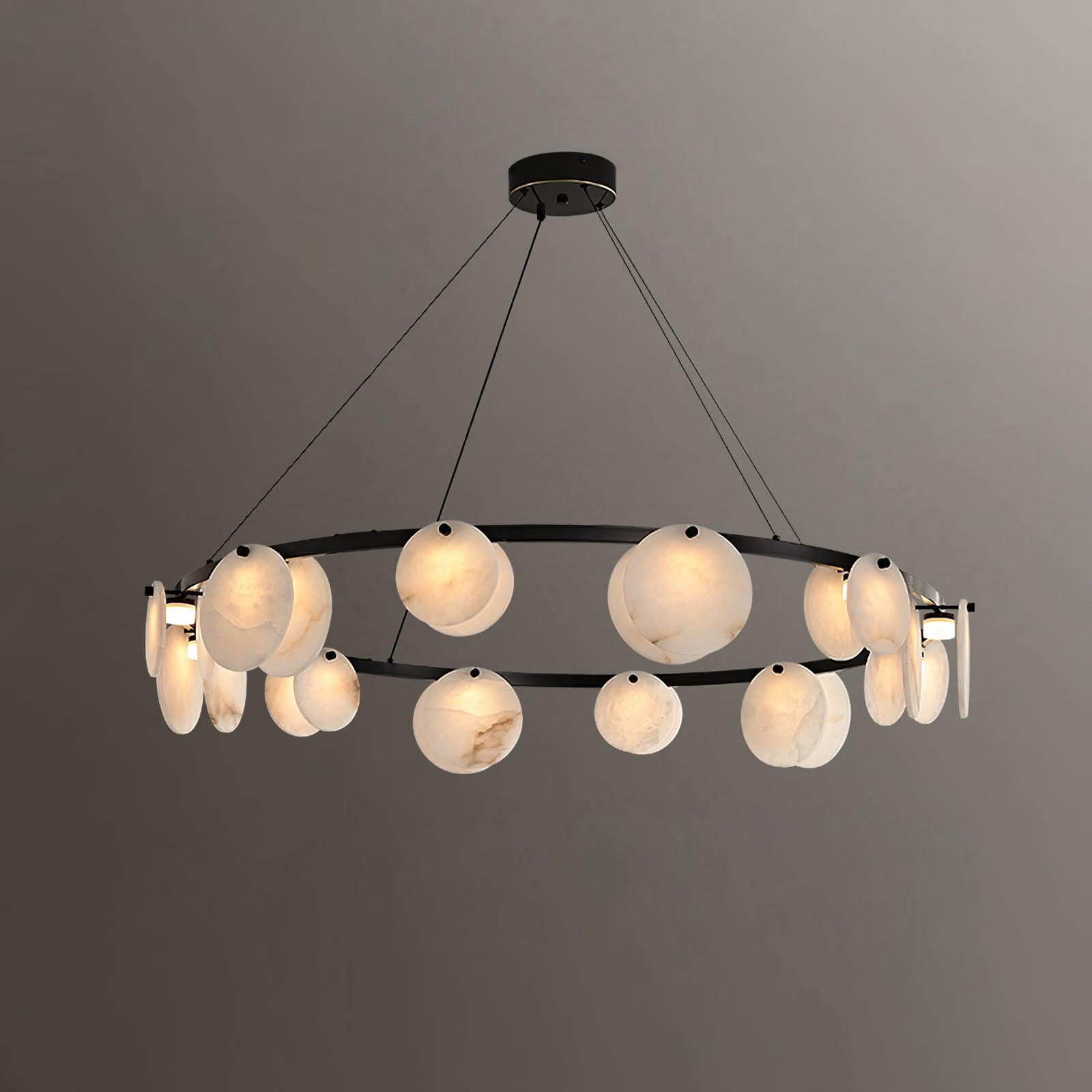 Trinidad Alabaster Chandelier - YhLamps