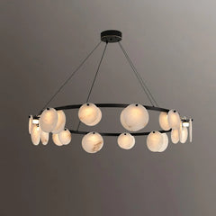 Trinidad Alabaster Chandelier - YhLamps