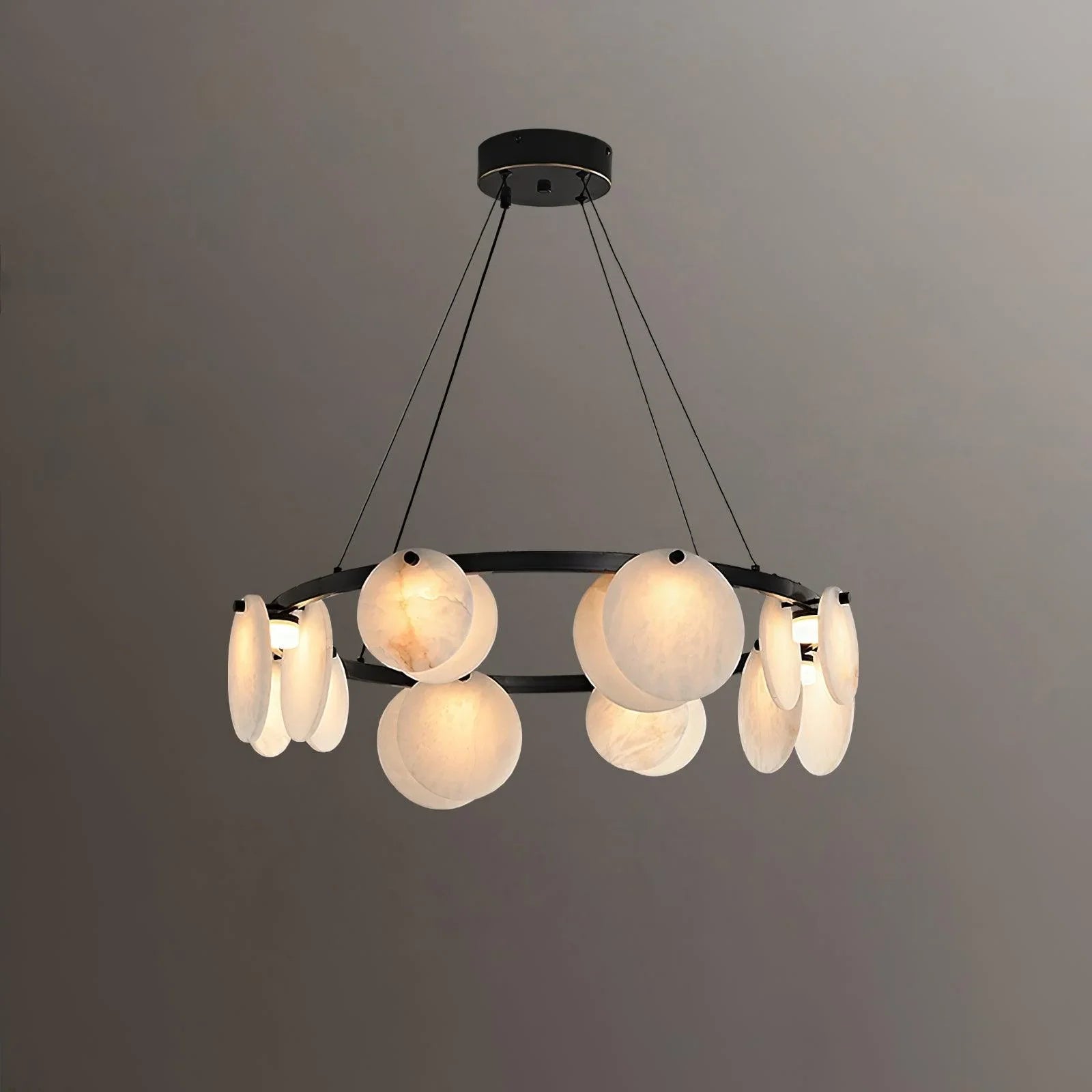Trinidad Alabaster Chandelier - YhLamps