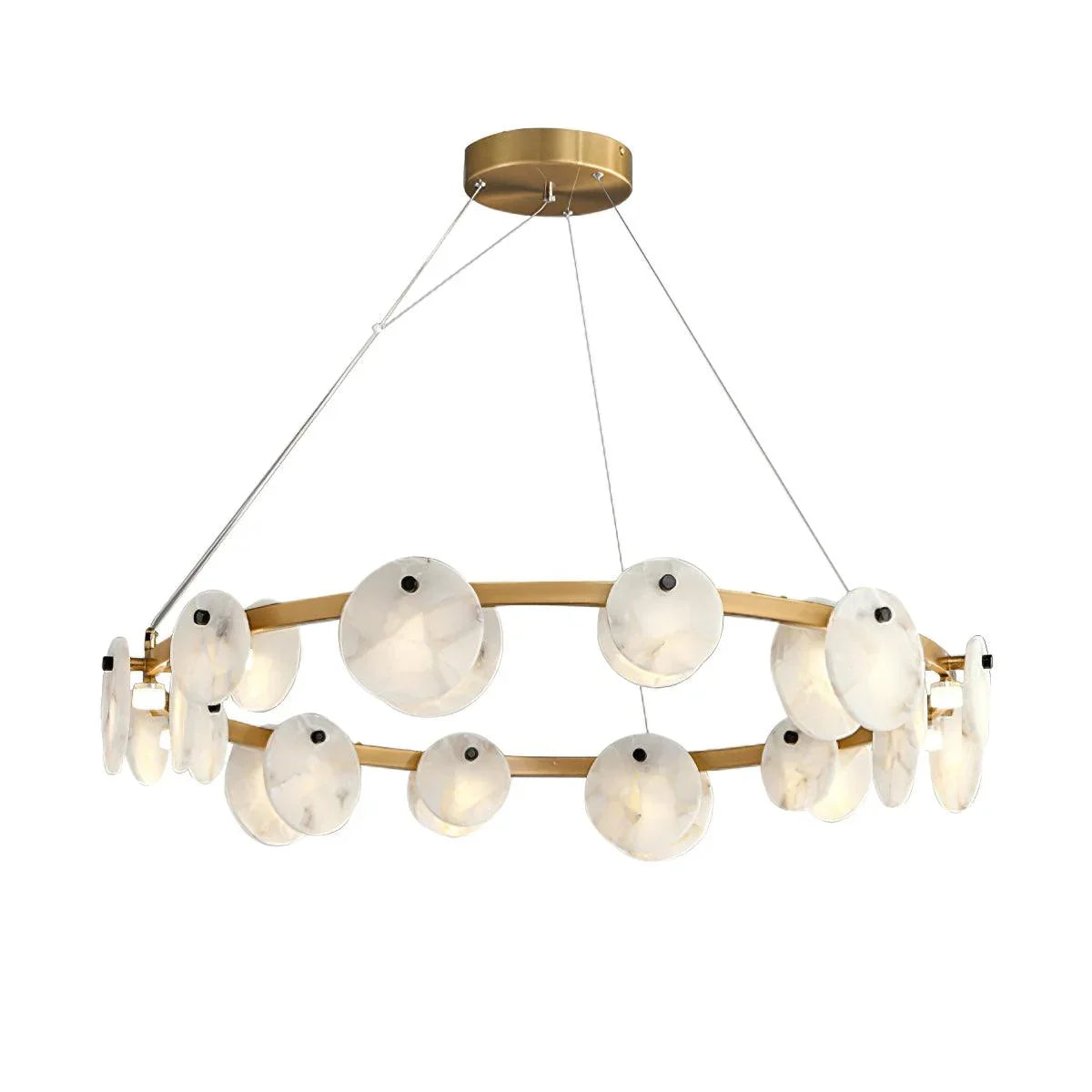 Trinidad Alabaster Chandelier - YhLamps