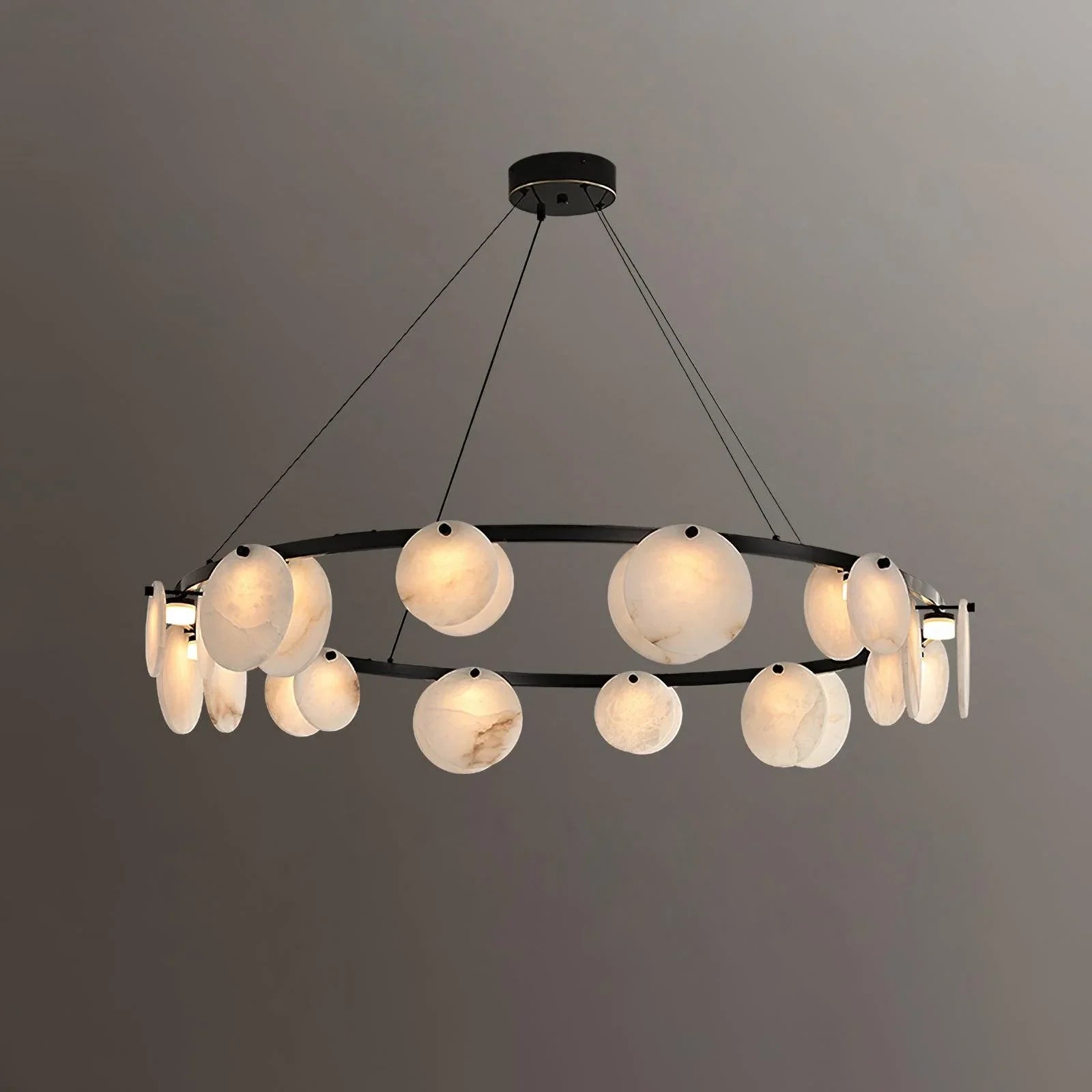 Trinidad Alabaster Chandelier - YhLamps