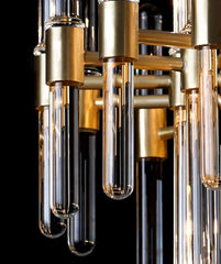 Vintage Antique Brass Chandelier - YhLamps