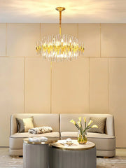 Vintage Antique Brass Chandelier - YhLamps