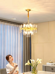 Vintage Antique Brass Chandelier - YhLamps