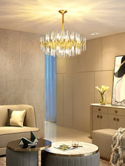 Vintage Antique Brass Chandelier - YhLamps