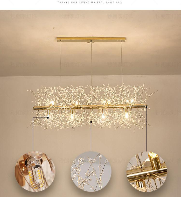 Crystal Dandelion Chandelier - YhLamps