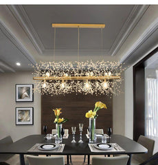 Crystal Dandelion Chandelier - YhLamps