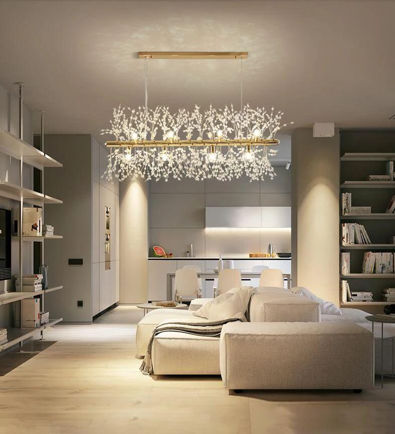 Crystal Dandelion Chandelier - YhLamps