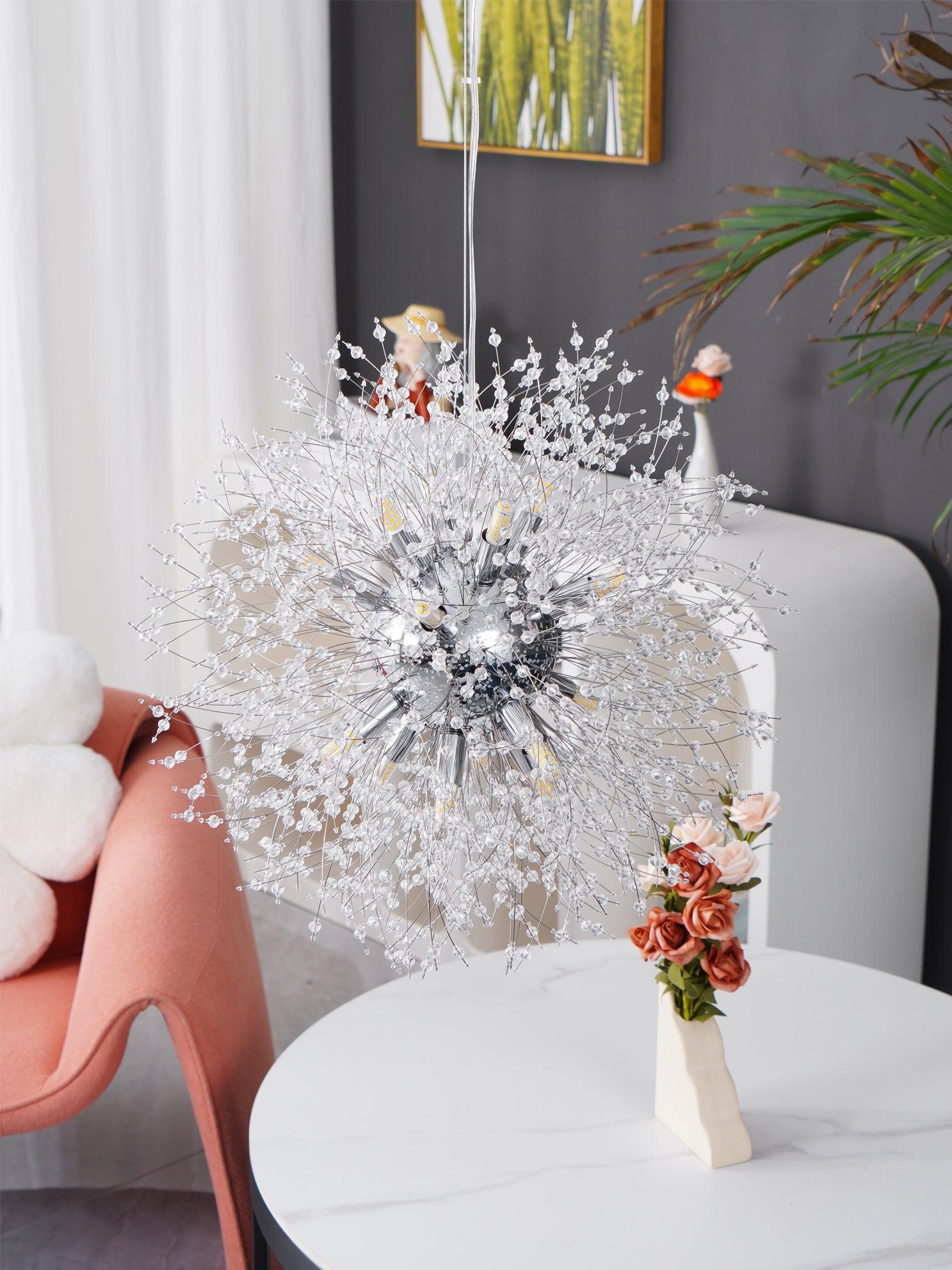 Crystal Dandelion Chandelier - YhLamps