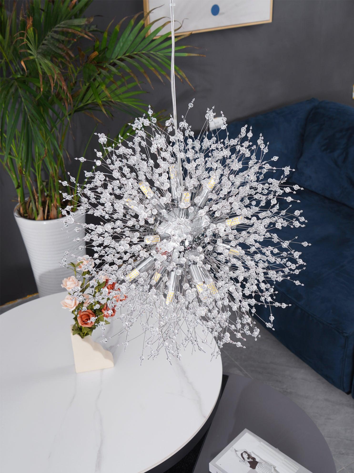 Crystal Dandelion Chandelier - YhLamps