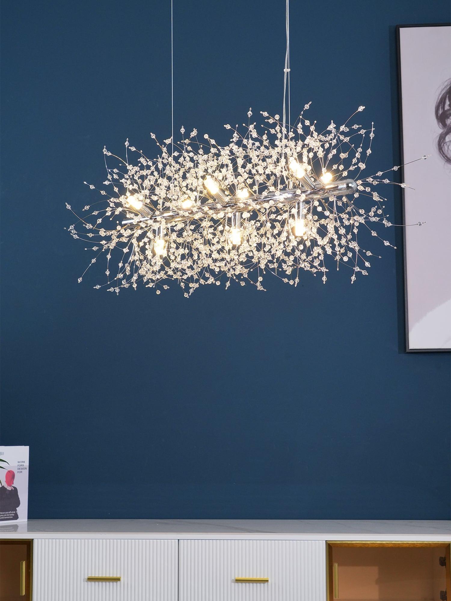 Crystal Dandelion Chandelier - YhLamps