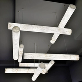 Culoud Alabaster Linear Pendant Light - YhLamps