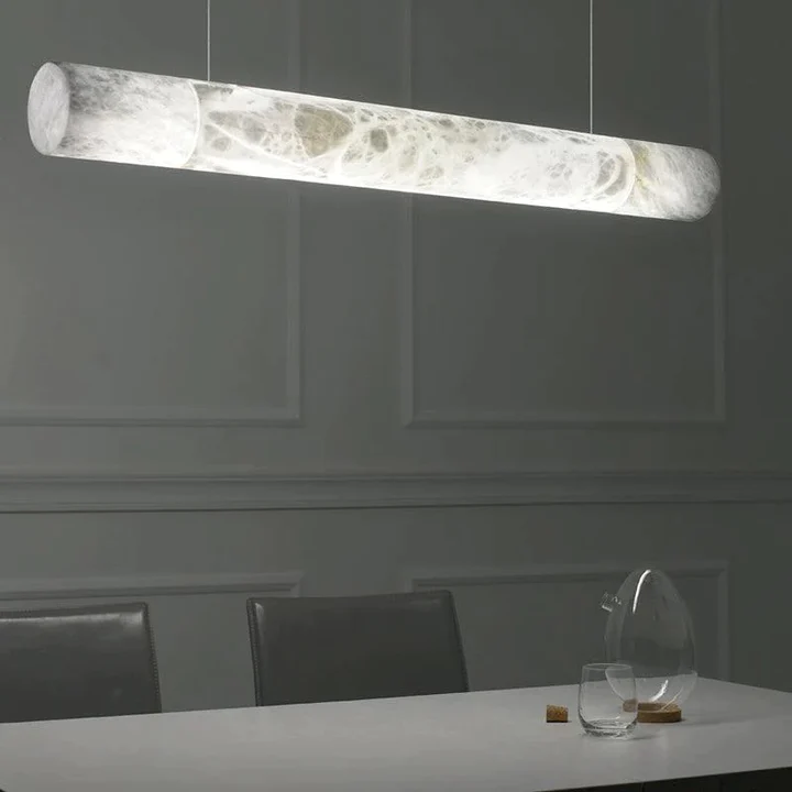 Culoud Alabaster Linear Pendant Light - YhLamps