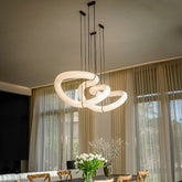 Merlin Scarlett Designer Alabaster Pendant Light. Modern Inspired Chandelier - YhLamps