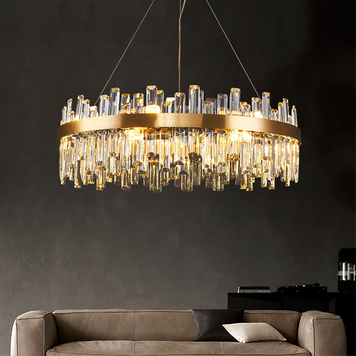 Crystal Statement Chandelier - YhLamps