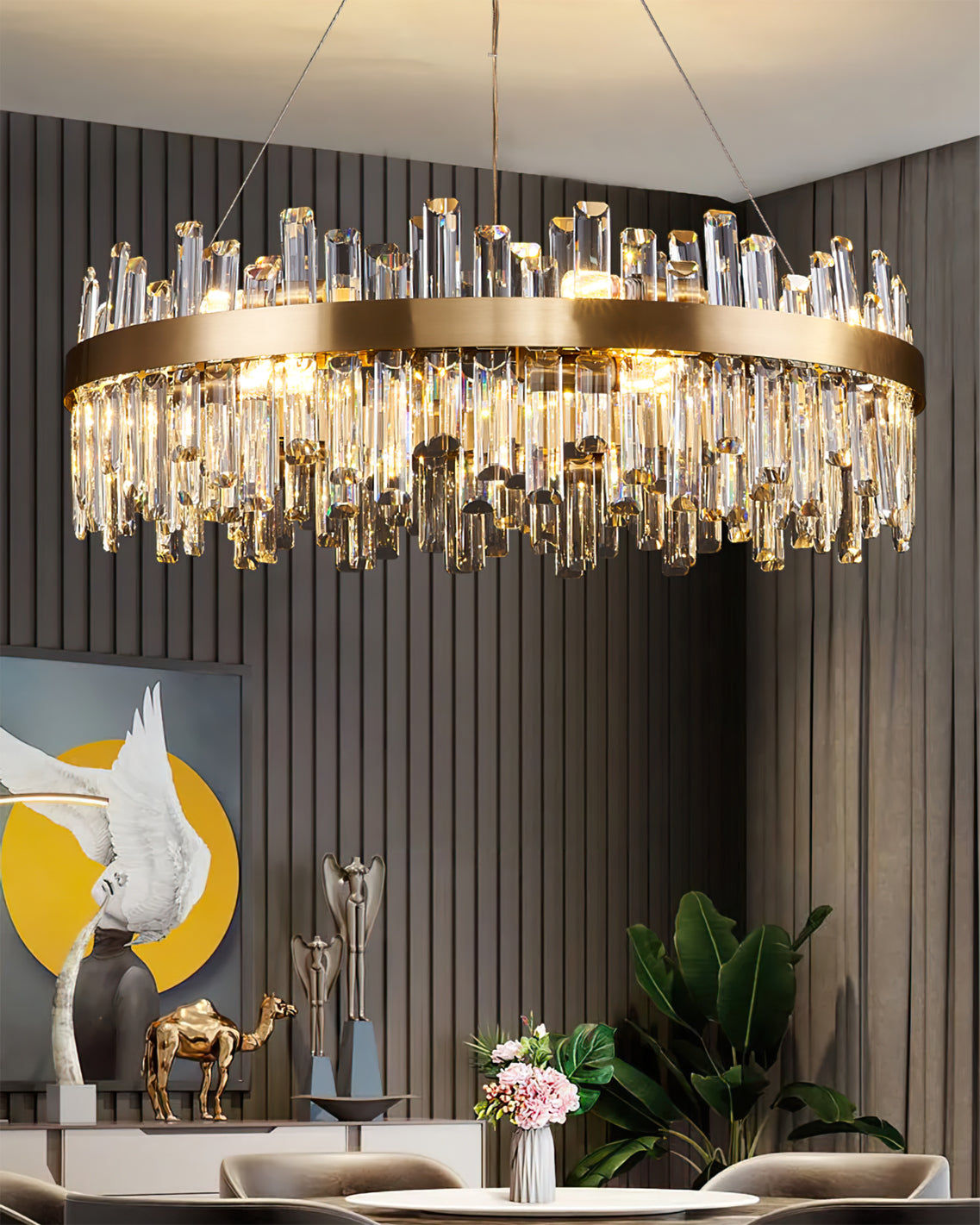 Crystal Statement Chandelier - YhLamps