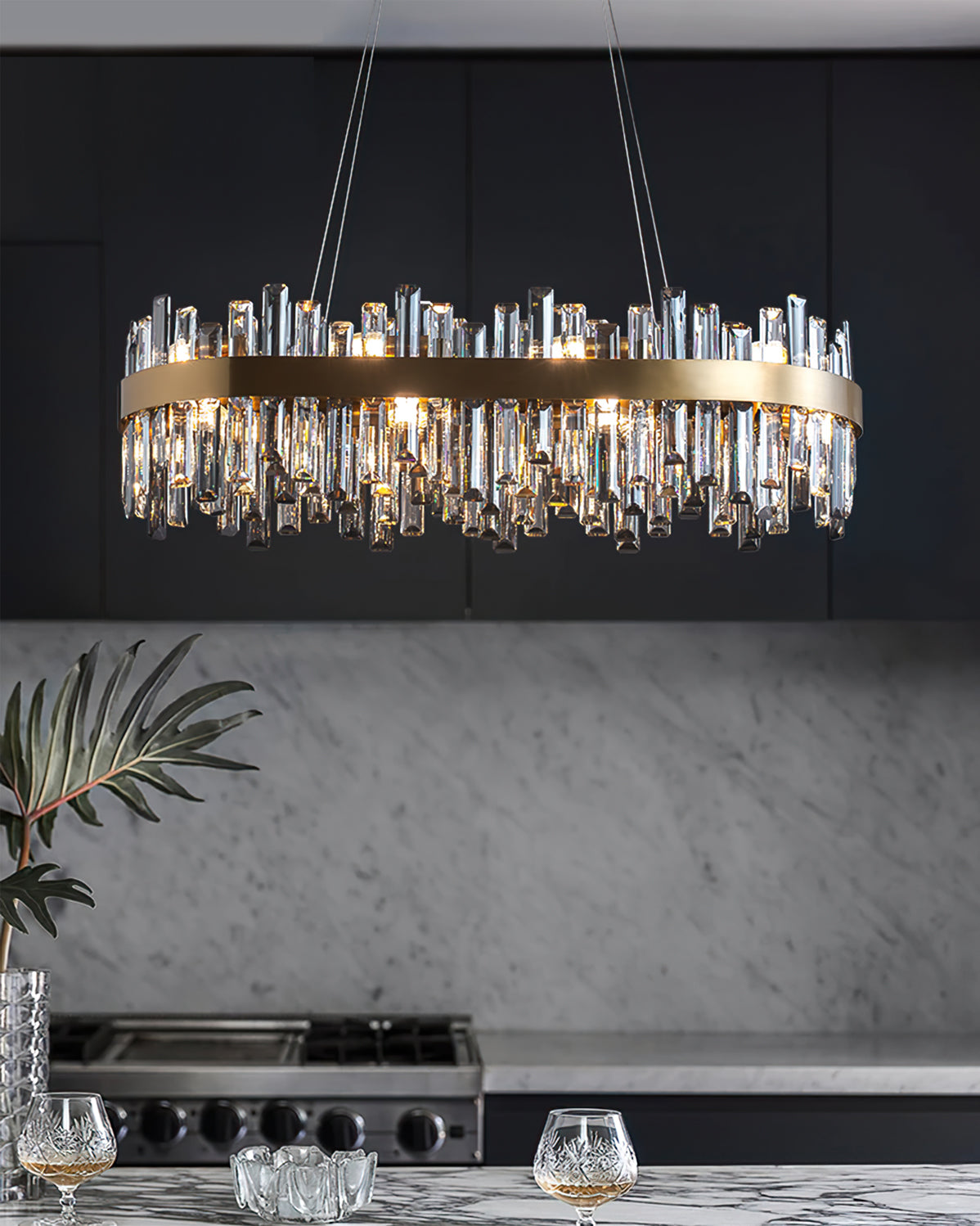 Crystal Statement Chandelier - YhLamps