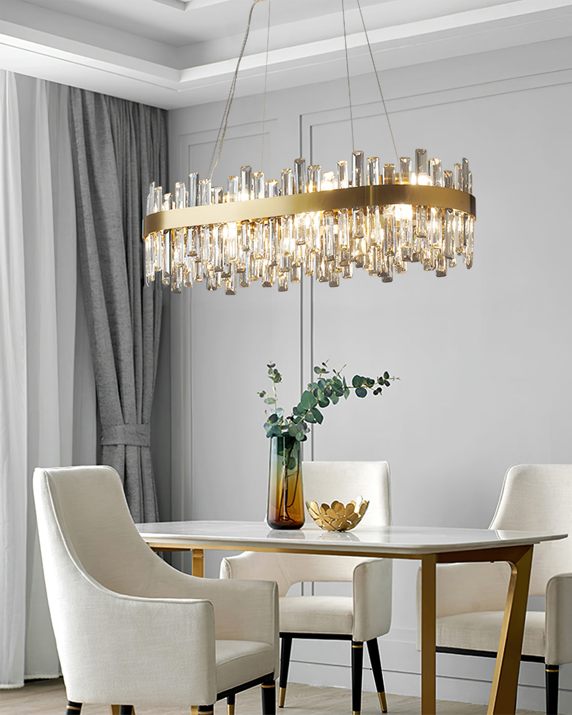 Crystal Statement Chandelier - YhLamps