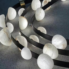 Dew Drops Alabaster Chandelier - YhLamps