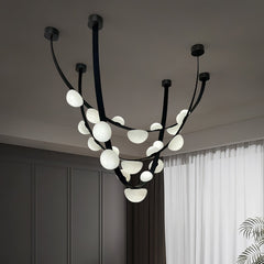 Dew Drops Alabaster Chandelier - YhLamps