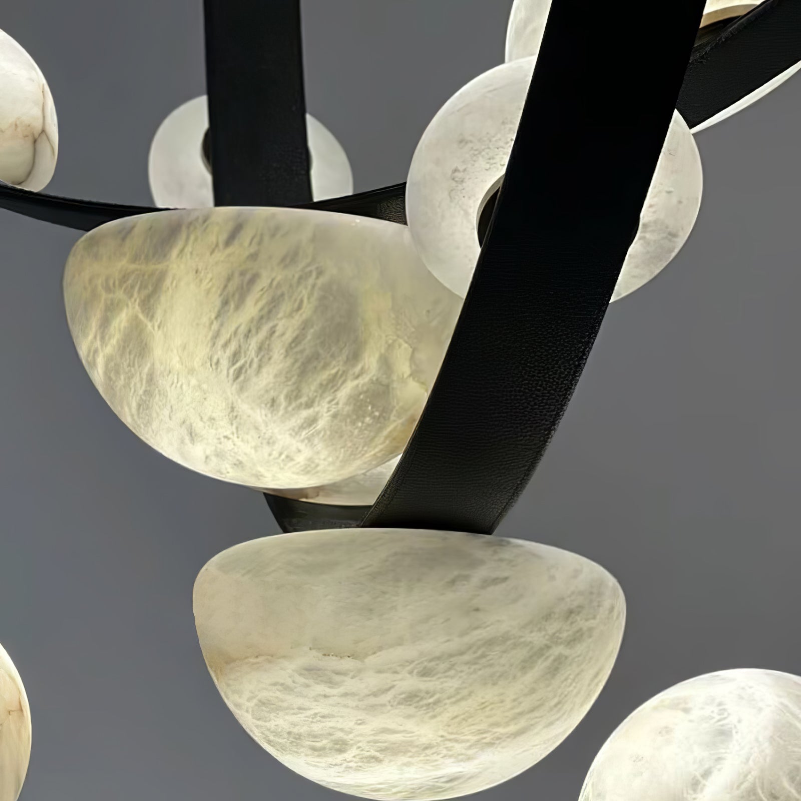 Dew Drops Alabaster Chandelier - YhLamps