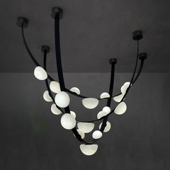 Dew Drops Alabaster Chandelier - YhLamps