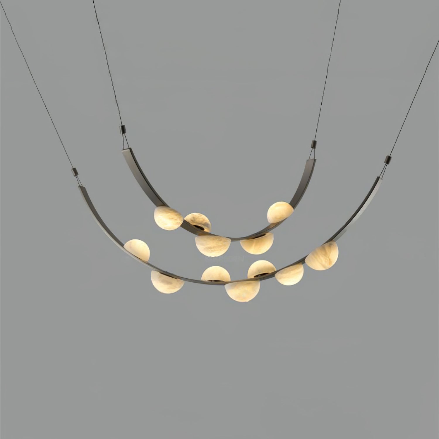 Dew Drops Alabaster Chandelier - YhLamps