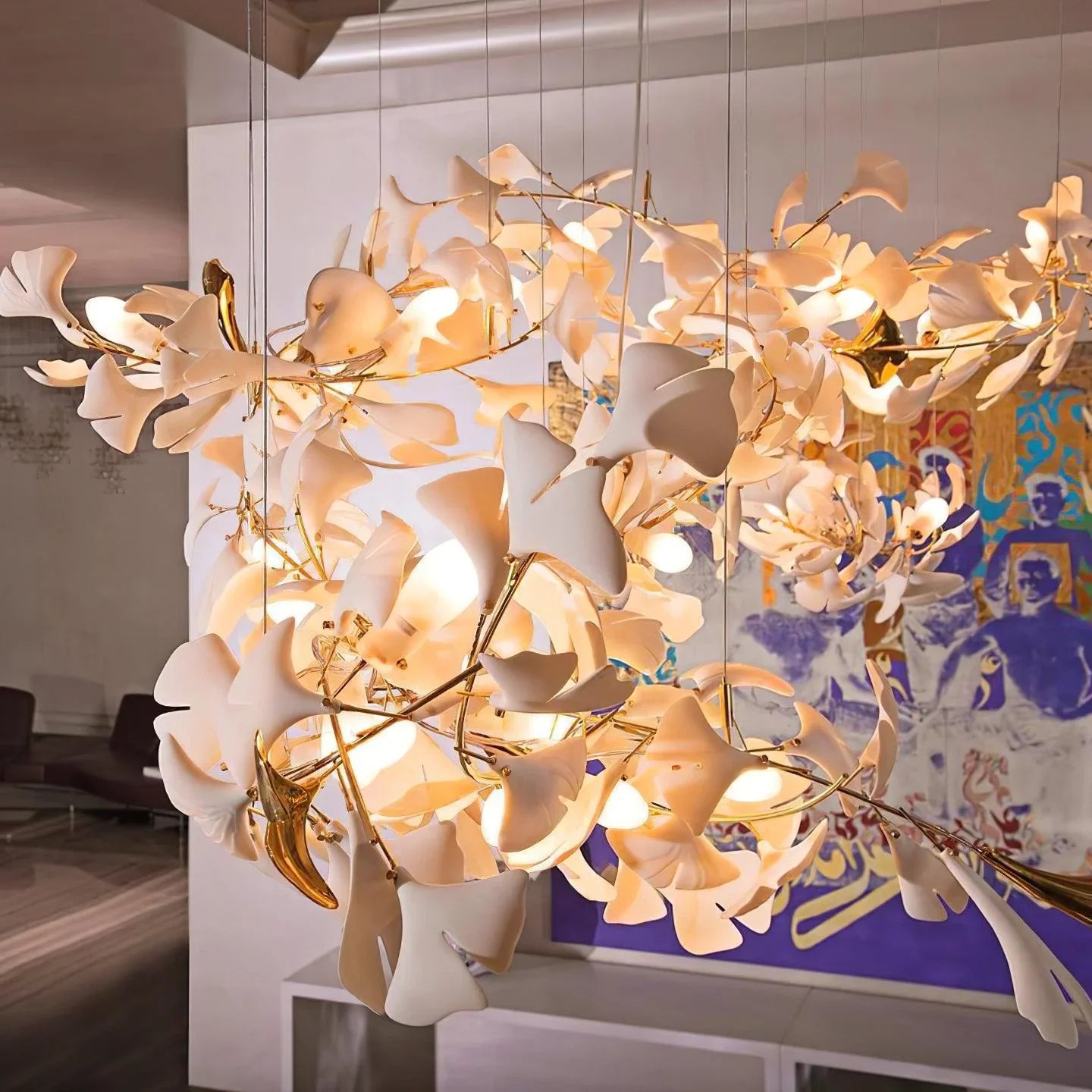 Gingko Chandelier G - YhLamps