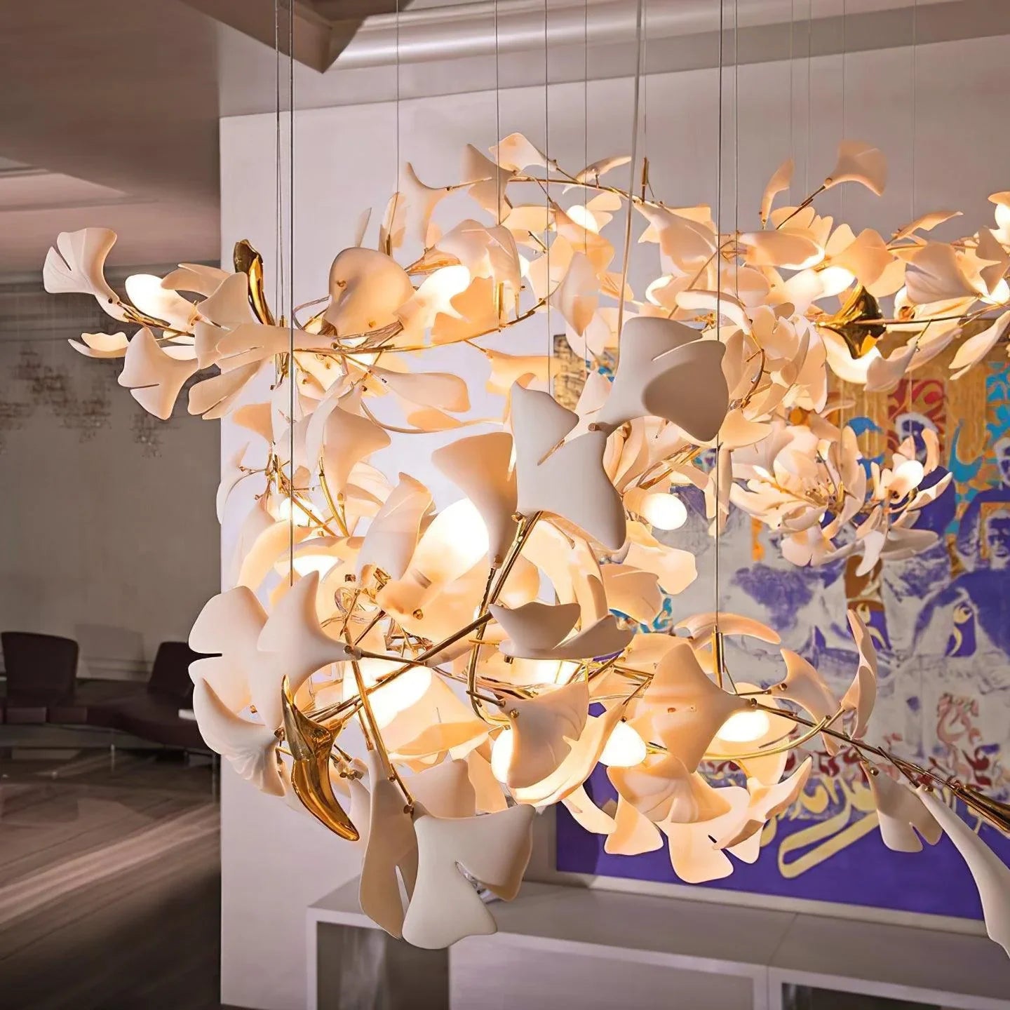 Gingko Chandelier G - YhLamps